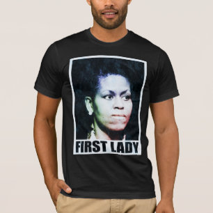 Primeira senhora Michelle Obama T-shirt