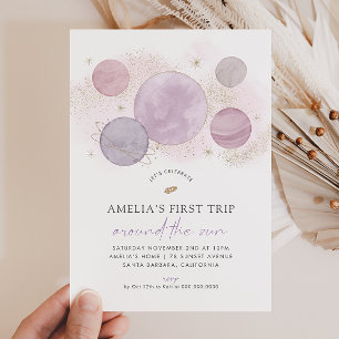 Primeira Viagem Em Torno Do Convite Ao primeiro an