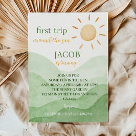 Primeira Viagem Em Torno Do Convite Ao primeiro an