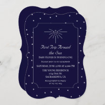 Primeira Viagem Em Torno Do Convite Para primeiro