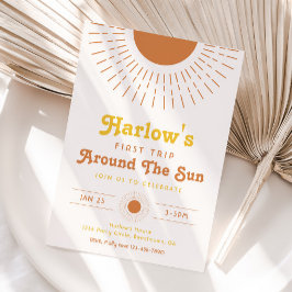 Primeira Viagem Em Torno Do Convite Sun | Boho