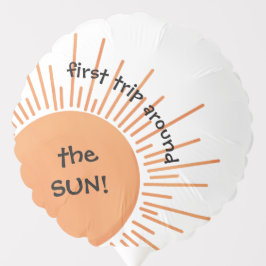 Primeira viagem em torno do primeiro aniversario d