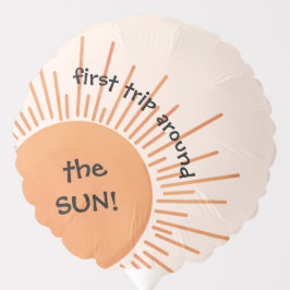 Primeira viagem em torno do primeiro aniversario d