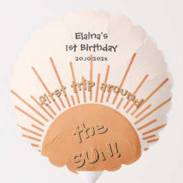 Primeira viagem em torno do primeiro aniversario s