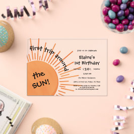 Primeira viagem em torno do primeiro aniversario s