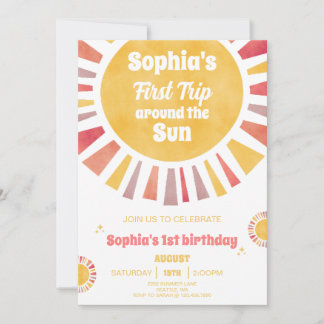 Primeira Viagem em Torno do Sol Convite