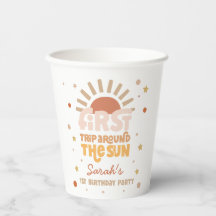Primeira Viagem em Torno do Sol Retro Boho 1º Aniv