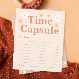 Primeiro aniversario de Boho Retro Daisy Time Cart