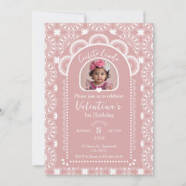 Primeiro aniversario de Convite Cielito Lindo com 