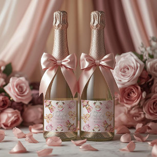 primeiro aniversario de neve cor-de-água rosa Nata