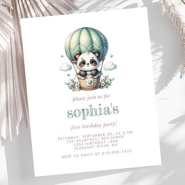 Primeiro aniversario de Orçamento Convite para Bal (Criador carregado)