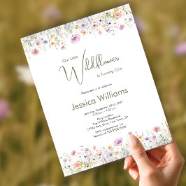 Primeiro aniversario De Orçamento Pequeno Flor Sel