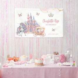 Primeiro aniversario de Princesa Rosa Unicorn, Cas