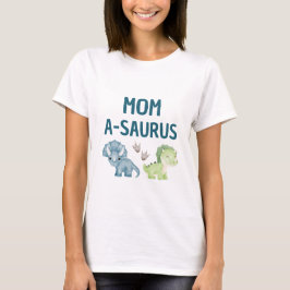 Primeiro aniversario do bebê da camiseta Mãe-A-Sau