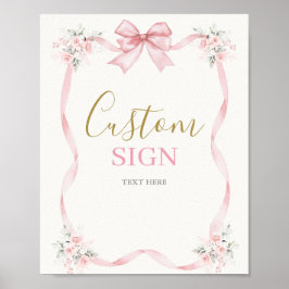 primeiro aniversario Girl com Poster arco