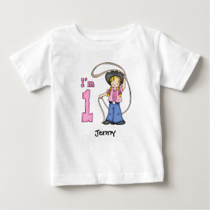 Primeiro aniversario Roper Baby T-Shirt