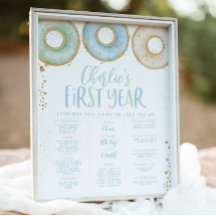 primeiro aniversario rosquinha Carros Poster Marco