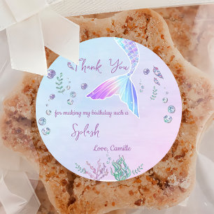 Primeiro aniversario Sereia ONEder O Adesivo do Ma