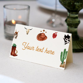 Primeiro Cartão de Aniversário do Garoto Rodeo