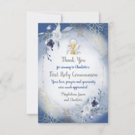 primeiro cartões de agradecimentos fotográfico com