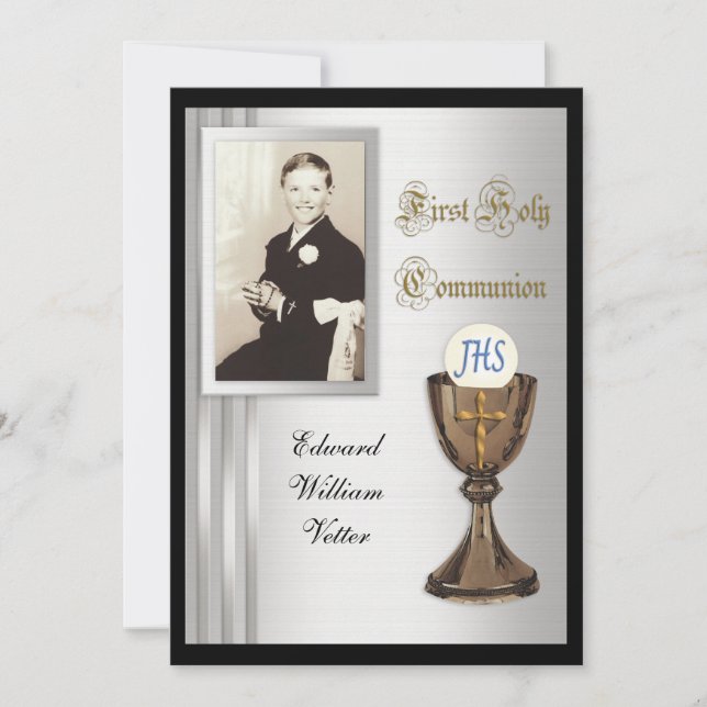 Primeiro convite da Comunidade (Frente)