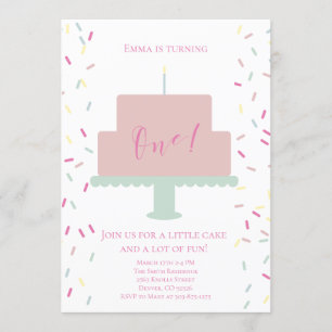 Primeiro Convite de Aniversário