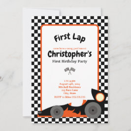 Primeiro Convite de Aniversário