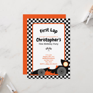 Primeiro Convite de Aniversário