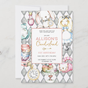 Primeiro Convite de aniversário do Land de Onederl