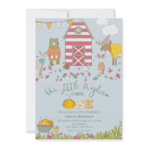 Primeiro Convite de Aniversário para Queda de Amig