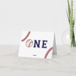 Primeiro Convite Fotográfico de Baseball de Aniver