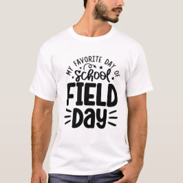 Primeiro Dia Da Escola | Camiseta de Dia de Campo