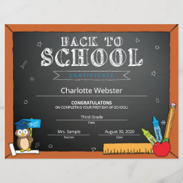 Primeiro Dia Negro de Pré-Escolas - Assine de volt