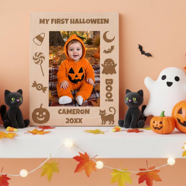 Primeiro Halloween Personalizado Fofo (Criador carregado)