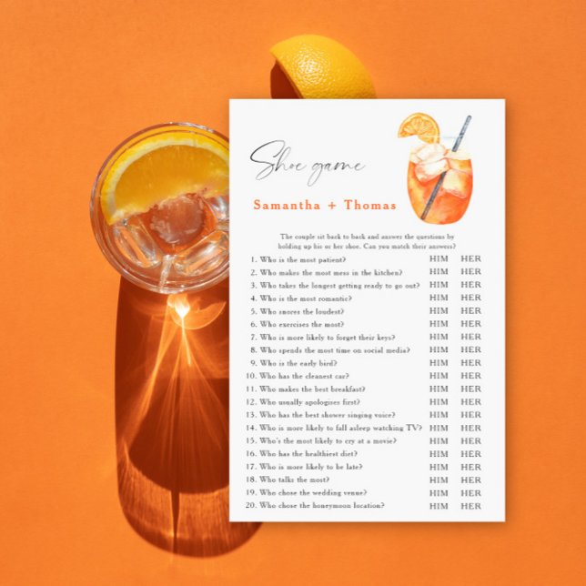 primeiro jogo de Calçado do coquetel spritz (Criador carregado)