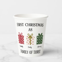Primeiro Natal como Família de 3 Lembrança