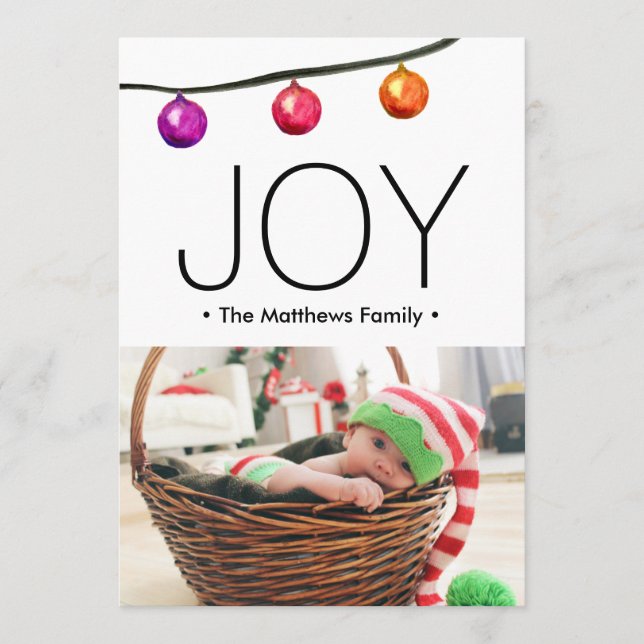 Primeiro Natal de 2021 Joy born Anúncio (Frente)