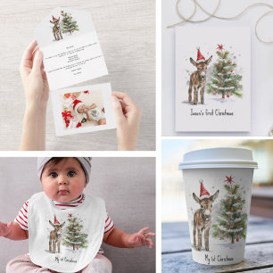 Primeiro Natal do Burro Doce, personalizado