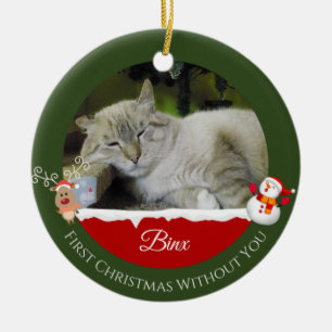 Primeiro Natal Sem Você Enfeite do BONO