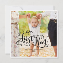 PRIMEIRO NOEL | CARTÃO COM FOTOS DE FERIADO CHIC M