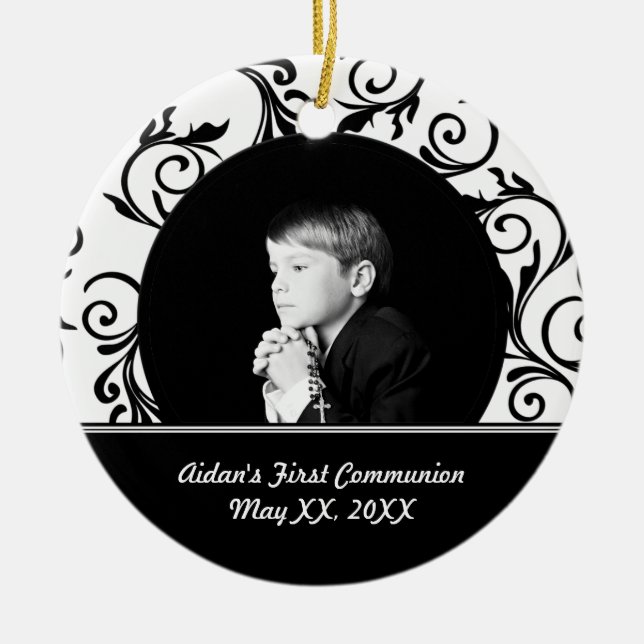 Primeiro ornamento do comunhão santamente (Frente)