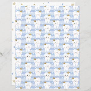 Primeiro papel de marca dupla lateral dos dentes