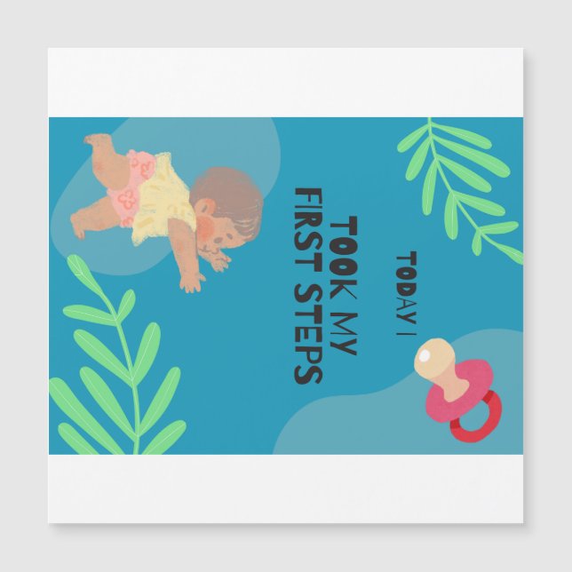 Primeiro passo do bebê (Frente)