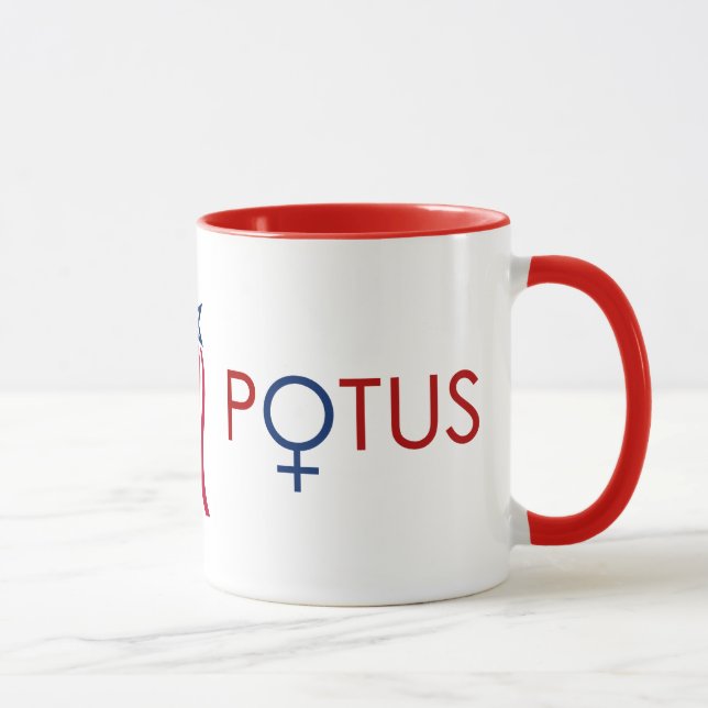 Primeiro presidente Caneca da mulher (Direita)