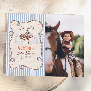 Primeiro Rodeio do Cowboy Orçamento Foto Aniversár