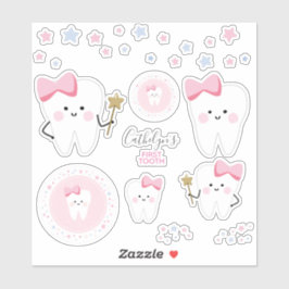 Primeiro Scrapbook de Bebê Dente ou Adesivos