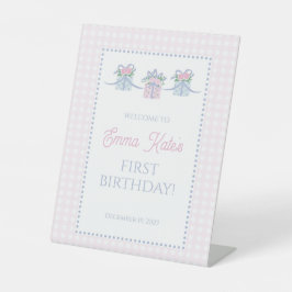 Primeiro Sinal de Boas-vindas de Aniversário - Tod