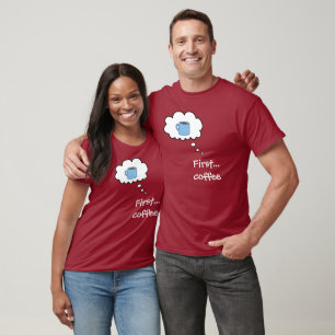 Primeiro. T-Shirt Café