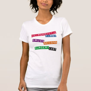 Primeiro t-shirt da quiroterapia