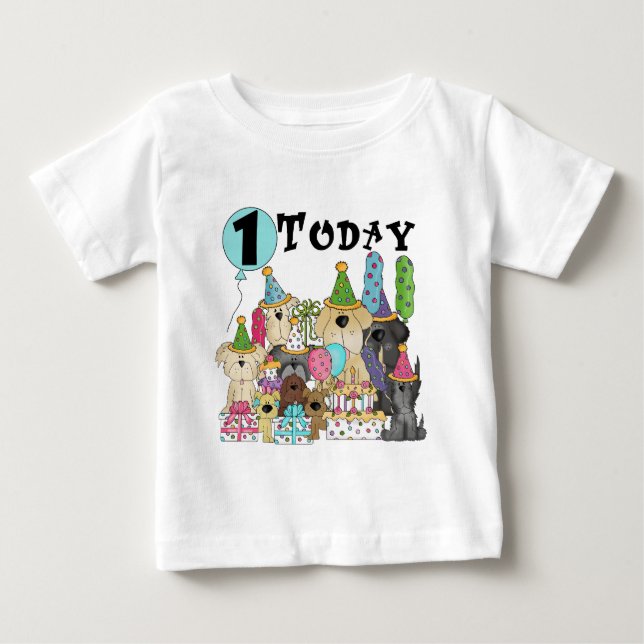 Primeiros aniversarios e presentes de Camiseta (Frente)